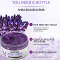 Neue Produkte Sheabutter Körperpeeling Whitening Pflegendes Peeling Gommage Corps Exfoliante Hautpflege Clean Bodyscrub